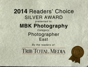 2014 Reader's Choice Silver Award